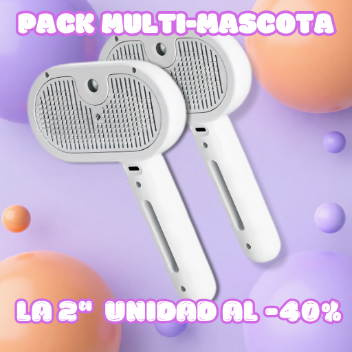 Cepillo Vaporizador CleanPaws