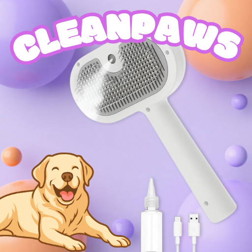 Cepillo Vaporizador CleanPaws