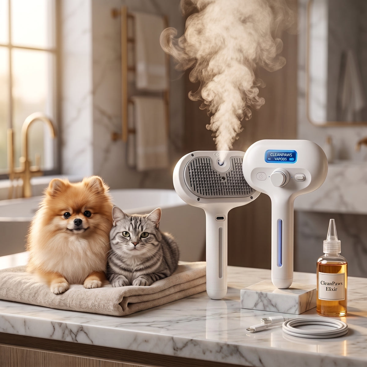 Cepillo Vaporizador CleanPaws